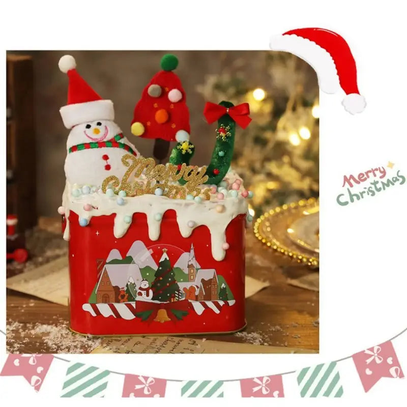 Santa Claus Christmas Candy Box ( Set of 1)