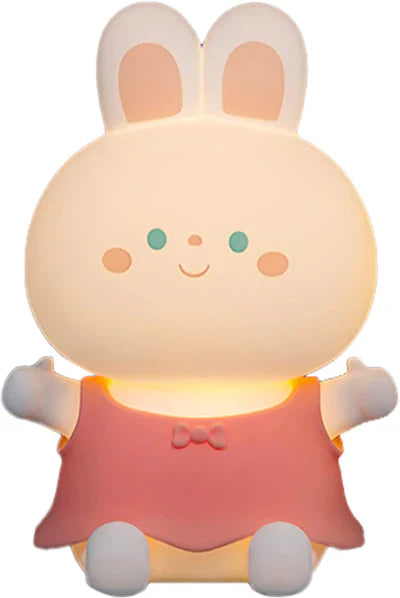 USB Rechargable Rabbit Night Light Lamp