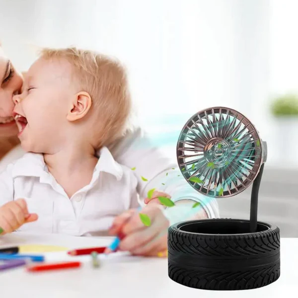 Windspeed Analogue Tyre Fan 360 Degree Rotatable Portable Fan