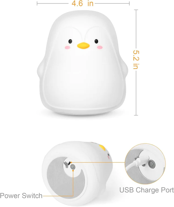 Penguin Night Light LED Lamp