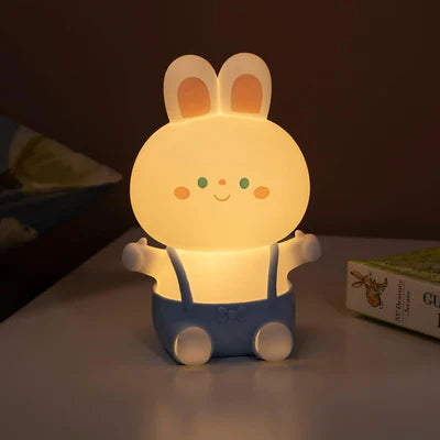 USB Rechargable Rabbit Night Light Lamp