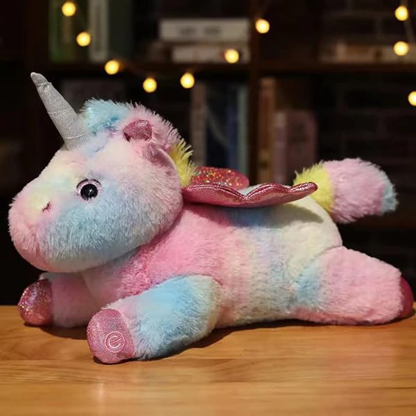 Magical Unicorn LED Light Plush Toy Pillow