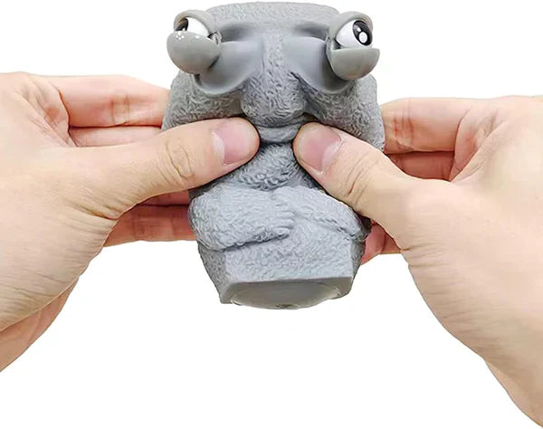 Featuring a Simulation Design, are Ideal Stress Relief and Anxiety Sensory  Eye Popping Rock Man Toy for Anxiety Stress Relief Lovers.