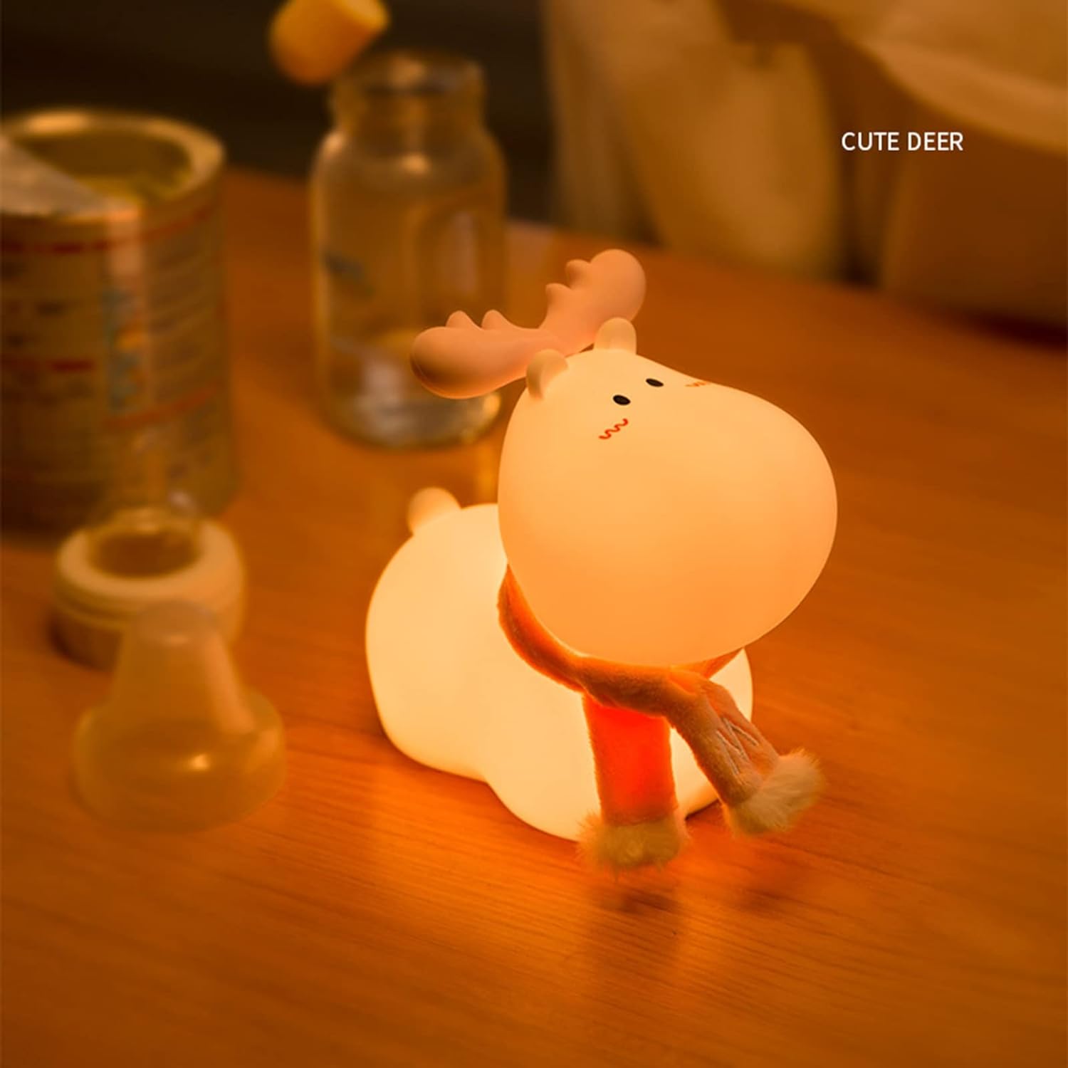 Reindeer LED Night Light for Kids