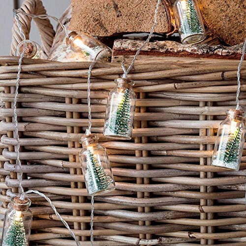 Christmas Wishing Bottle String Lights