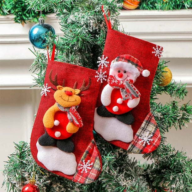 Christmas Tree Ornaments Christmas Stockings ( Set of 4 )