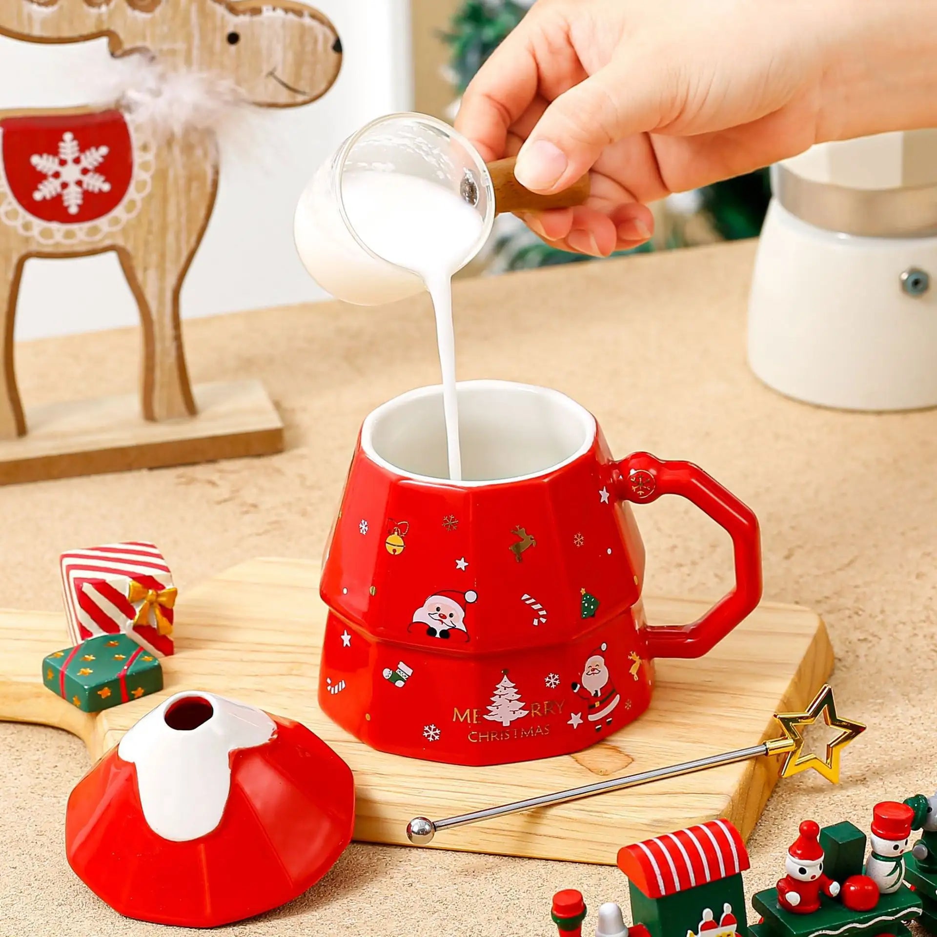 Christmas Coffee Star Mug