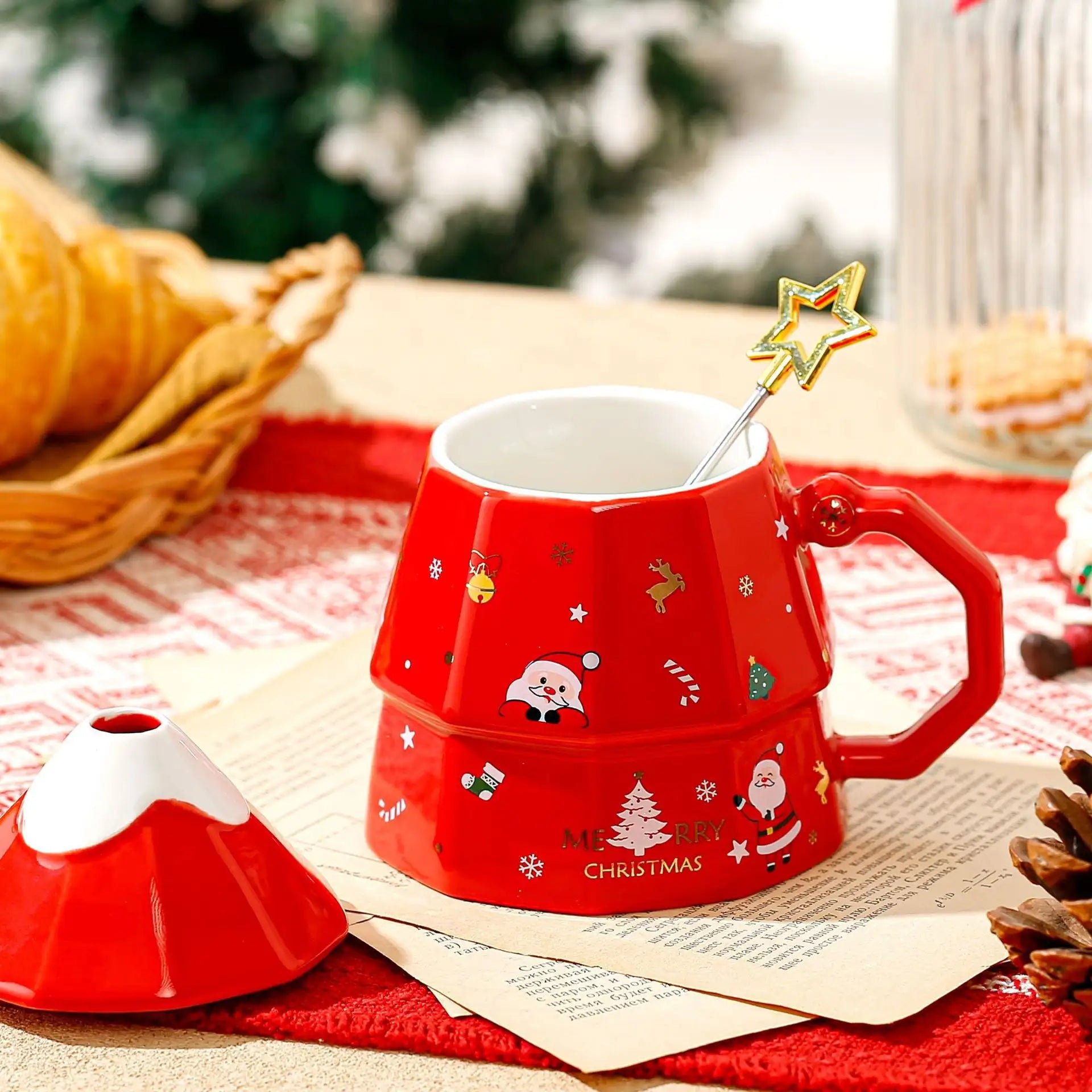 Christmas Coffee Star Mug