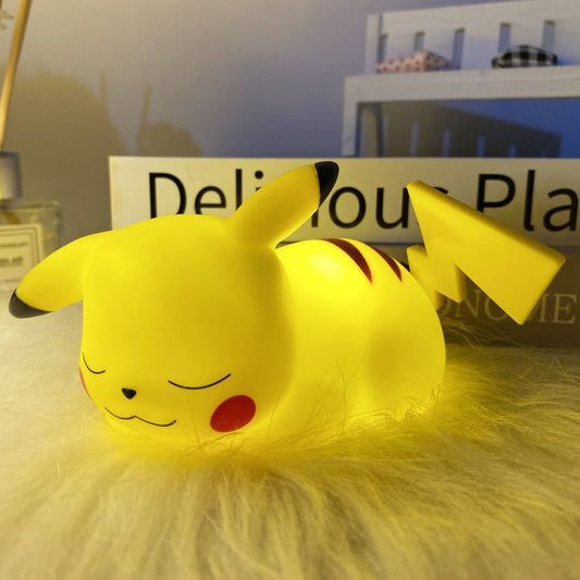 pikachu action figure night light lamp ( pack of 4 )